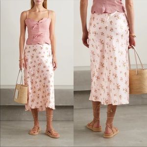 NWT Reformation Pratt Skirt in Audrey Size 2